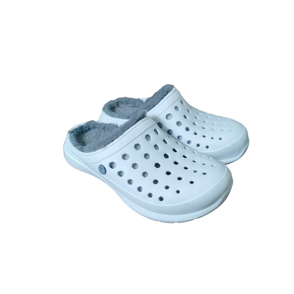 Joybees Clogs Women's 7 White Nurse Healthcare Medical ER Trauma Hospital Comfy